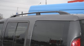 Рейлінги на дах Фіат Добло 1 концевік метал (рейлінги Fiat Doblo 1)