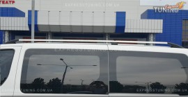 Рейлинги на Hyundai H1 концевик метал (продольные рейлинги Хендай Н1)