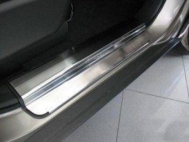 Накладки на пороги Шевроле Каптива 2 (защитные накладки Chevrolet Captiva 2)