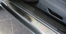 Накладки на пороги Додж Нитро (защитные накладки Dodge Nitro)
