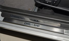 Накладки на пороги Джили Эмгранд ЕС7 (защитные накладки Geely Emgrand EC7)