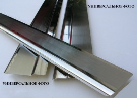 Накладки на пороги Хонда ФРВ (защитные накладки Honda FR-V)