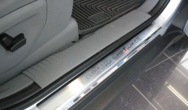 Накладки на пороги Джип Гранд Чероки 3 (захисні накладки Jeep Grand Cherokee 3)