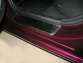 Накладки на пороги Mazda 3 BL (захисні накладки Mazda 3 BL)
