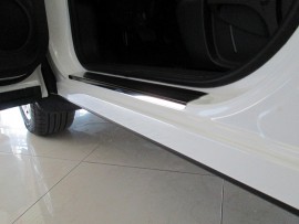 Накладки на пороги Nissan Dualis 2 (захисні накладки Nissan Dualis 2)