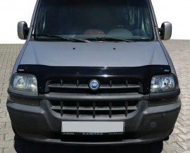 SIM Мухобойка капота Fiat Doblo 1 черная