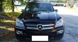 Мухобойка капота Мерседес GL 164 (дефлектор на капот Mercedes GL-Class X164)