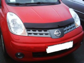 Дефлектор на капота Ниссан Ноут 1 (мухобойка Nissan Note 1)
