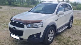 Erkul  Пороги Chevrolet Captiva стиль Almond сірі (пороги для Chevrolet Captiva)