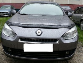 Дефлектор капота Рено Флюенс (мухобойка Renault Fluence)