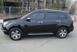 Ветровики Акура МДХ 2 (дефлекторы окон Acura MDX 2)