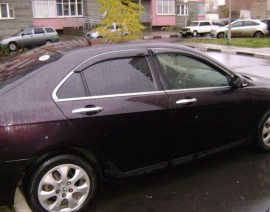 Ветровики Акура ТСХ 1 (дефлекторы окон Acura TSX 1)