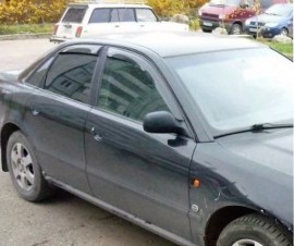 Ветровики Ауди А4 Б5 (дефлекторы окон Audi A4 B5)