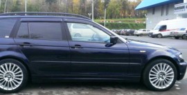 Ветровики на БМВ 3 Е46 универсал (дефлекторы окон BMW 3 E46 Wagon)