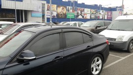 Ветровики БМВ 3 F30 (дефлекторы окон BMW 3 F30)