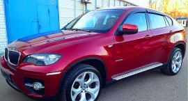 Ветровики БМВ Х6 Е71 (дефлекторы окон BMW X6 E71)