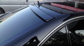 Спойлер на стекло Мерседес W204 (спойлер на заднее стекло Mercedes W204 бленда)