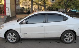 Ветровики Чери М11 (дефлекторы окон Chery M11)