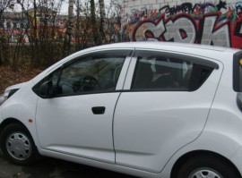 Ветровики Шевроле Спарк 3 (дефлекторы окон Chevrolet Spark 3)