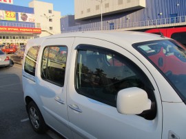 Cobra Tuning Вітровики Фіат Добло 2 (дефлектори вікон Fiat Doblo 2)