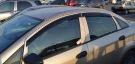 Ветровики Фиат Линеа комплект 4шт с 2007 года