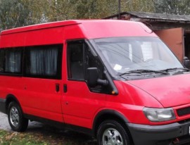 Ветровики Форд Транзит 5 (дефлекторы окон Ford Transit 5)