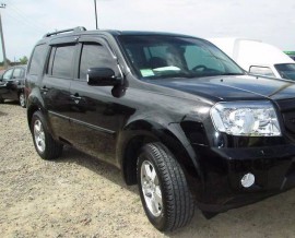 Ветровики Хонда Пилот 1 (дефлекторы окон Honda Pilot 1)