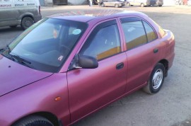 Вітровики Хендай Акцент 1 (дефлектори вікон Hyundai Accent 1)