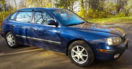 Вітровики скла Хендай Елантра 3 (дефлектори вікон Hyundai Elantra XD hb)