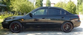 Ветровики Хендай Элантра 3 седан (дефлекторы окон Hyundai Elantra 3)
