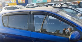 Вітровики Хендай i20 1 (дефлектори вікон Hyundai i20 1 5d)
