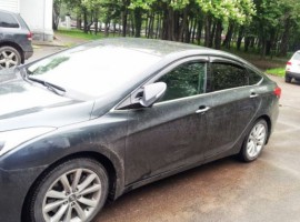 Вітровики Хендай i40 (дефлектори вікон Hyundai i40)