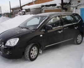 Вітровики Кіа Каренс 3 (дефлектори вікон Kia Carens 3 UN)