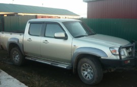 Ветровики Мазда БТ-50 (дефлекторы окон Mazda BT-50)