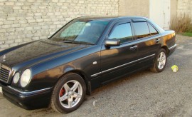 Ветровики Мерседес W210 (дефлекторы окон Mercedes E-Class W210)