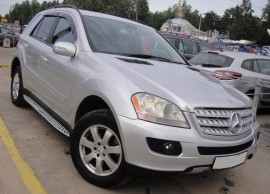 Ветровики Мерседес W164 (дефлекторы окон Mercedes ML-Class W164)