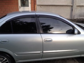 Ветровики Ниссан Альмера N16 (дефлекторы окон Nissan Almera N16)