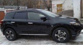 Cobra Tuning Вітровики Ніссан Мурано Z51 (дефлектори вікон Nissan Murano Z51)