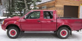 Ветровики Ниссан NP300 (дефлекторы окон Nissan NP300)