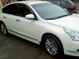 Вітровики Ніссан Теана 3 (дефлектори вікон Nissan Teana 3 L33)