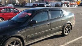 Ветровики Опель Астра G (дефлекторы окон Opel Astra G)