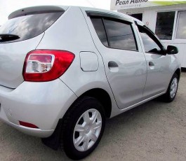 Ветровики Рено Сандеро 2 комплект 4шт