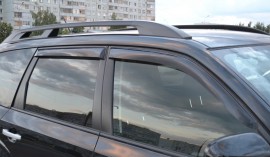 Ветровики Субару Форестер 3 (дефлекторы окон Subaru Forester 3)