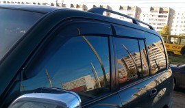 Ветровики Тойота Ленд Крузер 100 (дефлекторы окон Toyota Land Cruiser 100)
