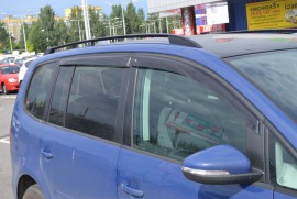 Вітровики Фольксваген Туран 2 (дефлектори вікон Volkswagen Touran 2)