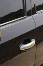 Хром накладки на ручки Ауди Q7 (хромированные накладки на дверные ручки Audi Q7)