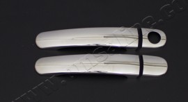 Хром накладки на ручки Ауди ТТ (хромированные накладки на дверные ручки Audi TT)