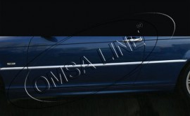 Omsa Line Хромированные молдинги дверей БМВ 3 Е46 (хром накладки на двери BMW 3 E46)
