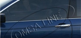 Хромированные молдинги стекол БМВ 3 Е46 (хром нижние молдинги стекол BMW 3 E46)