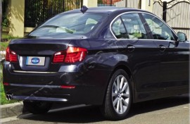 Хромований край багажника БМВ 5 Ф10 (хром нижній край кришки багажника BMW 5 F10)